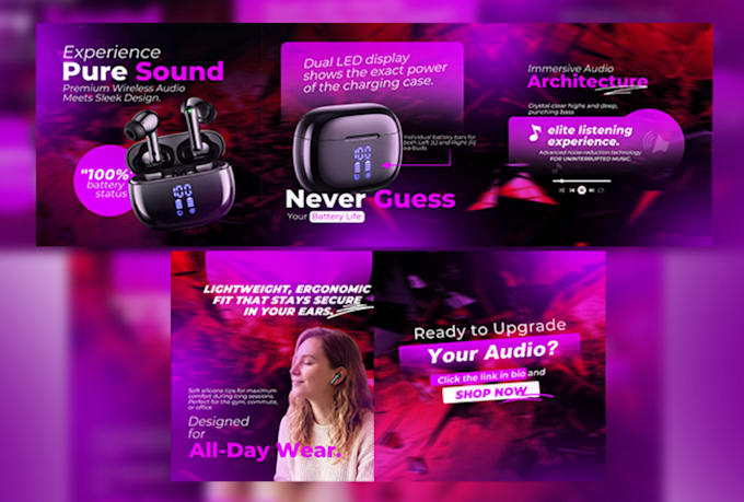 design stop scrolling instagram carousel ad image and post